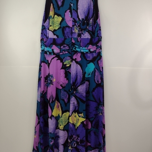 AGB women's strapless floral print dress size (M) - Picture 2 of 16